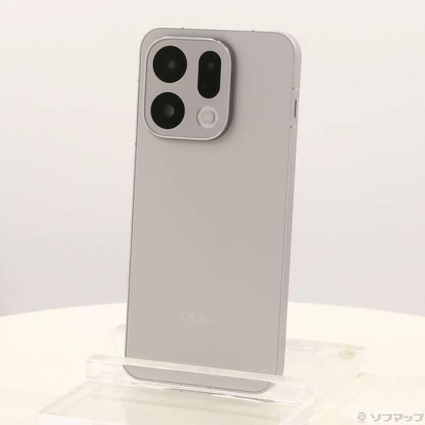 〔中古〕OPPO(オッポ) OPPO Find X9 512GB チタニウムグレー CPH2797GY SIMフリー〔262-ud〕 | 