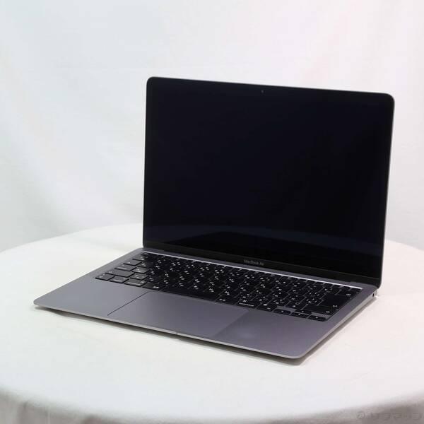 〔中古〕Apple(アップル) MacBook Air 13.3-inch Late-2020 MGN63J／A Apple M1 8コアCPU_7コアGPU 8GB SSD256GB スペースグレイ 〔15.7 Sequoia〕〔276-ud〕 | 