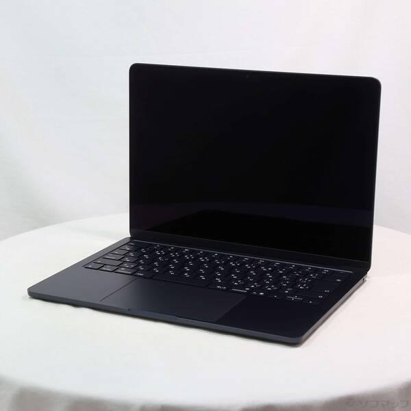 〔中古〕Apple(アップル) MacBook Air 13.6-inch Early-2025 MW123J／A Apple M4 10コアCPU_8コアGPU 16GB SSD256GB ミッドナイト 〔26.3 Tahoe〕〔258-ud〕 | 