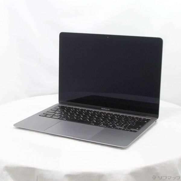 〔中古〕Apple(アップル) MacBook Air 13.3-inch Late-2020 MGN63J／A Apple M1 8コアCPU_7コアGPU 16GB SSD256GB スペースグレイ 〔26.3 Tahoe〕〔258-ud〕 | 