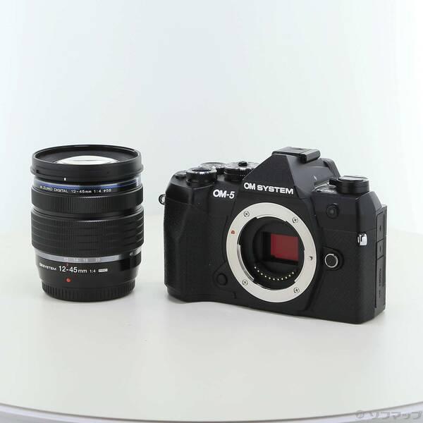 〔中古〕OM SYSTEM OM-5 Mark II 12-45mm F4.0 PRO レンズキットブラック〔198-ud〕 | 