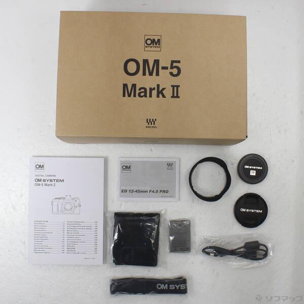 〔中古〕OM SYSTEM OM-5 Mark II 12-45mm F4.0 PRO レンズキットブラック〔198-ud〕 |  | 05