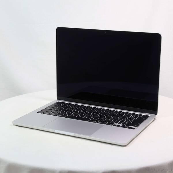 〔中古〕Apple(アップル) MacBook Air 13.6-inch Early-2025 MW0W3J／A Apple M4 10コアCPU_8コアGPU 16GB SSD256GB シルバー 〔26.3 Tahoe〕〔262-ud〕 | 