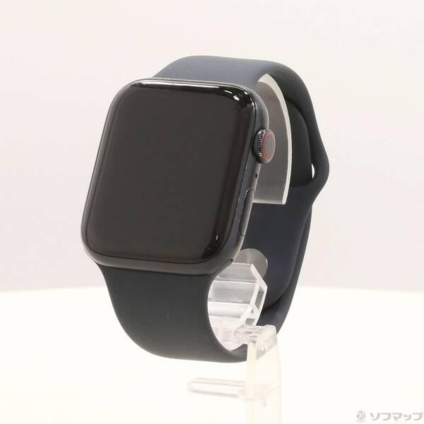 〔中古〕Apple(アップル) Apple Watch SE 第2世代 GPS + Cellular 44mm ミッドナイトアルミニウムケース ミッドナイトスポーツバンド〔258-ud〕 | 