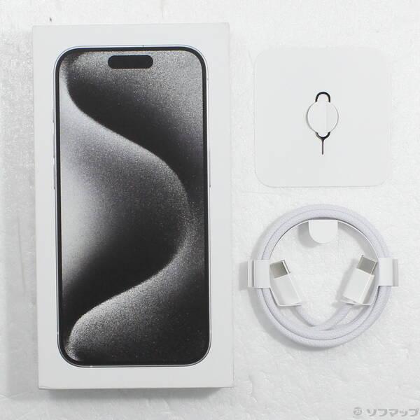〔中古〕Apple(アップル) iPhone15 Pro 256GB ホワイトチタニウム MTUD3J／A SIMフリー〔262-ud〕 |  | 04