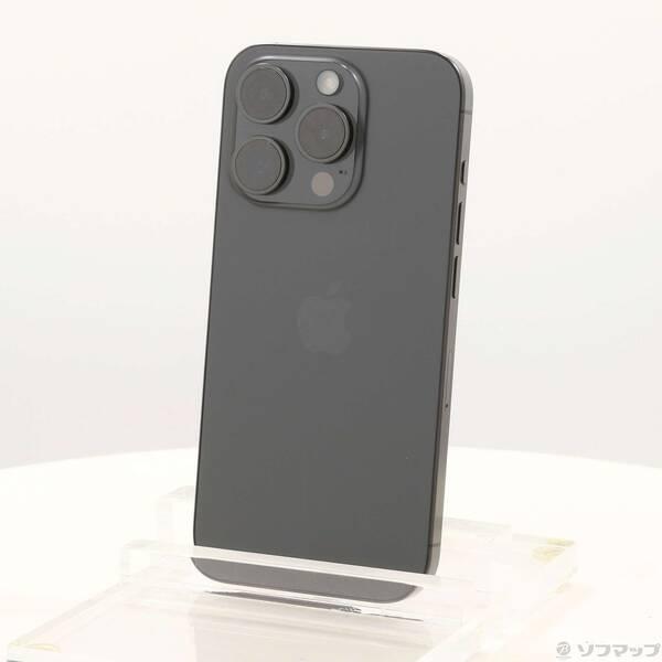 〔中古〕Apple(アップル) iPhone15 Pro 128GB ブラックチタニウム MTU73J／A SIMフリー〔352-ud〕 | 
