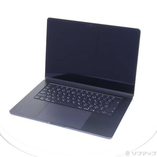 〔中古〕〔展示品〕 MacBook Air 15.3-inch Early-2025 MW1L3J／A Apple M4 10コアCPU_10コアGPU 16GB SSD256GB ミッドナイト 〔26.3 Tahoe〕〔258-ud〕 | 