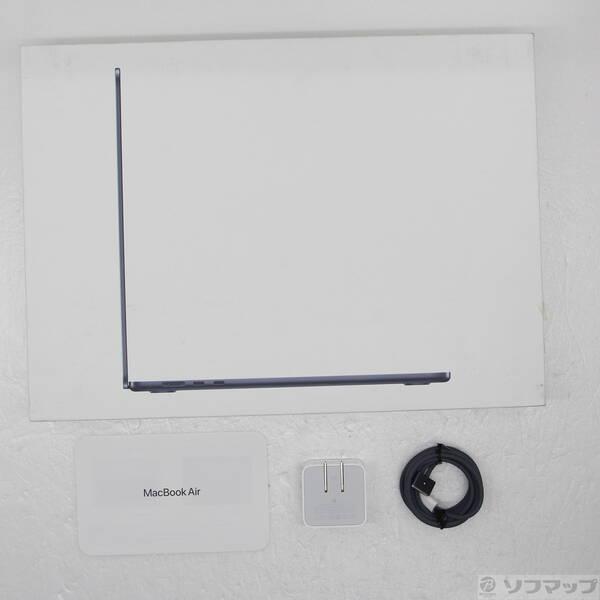〔中古〕〔展示品〕 MacBook Air 15.3-inch Early-2025 MW1L3J／A Apple M4 10コアCPU_10コアGPU 16GB SSD256GB ミッドナイト 〔26.3 Tahoe〕〔258-ud〕 |  | 04