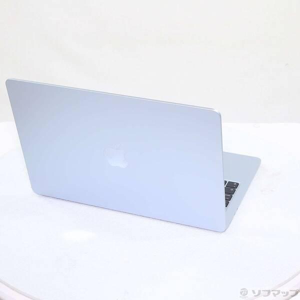 〔中古〕〔展示品〕 MacBook Air 13.6-inch Early-2025 MC6T4J／A Apple M4 10コアCPU_8コアGPU 16GB SSD256GB スカイブルー 〔26.3 Tahoe〕〔262-ud〕 |  | 02