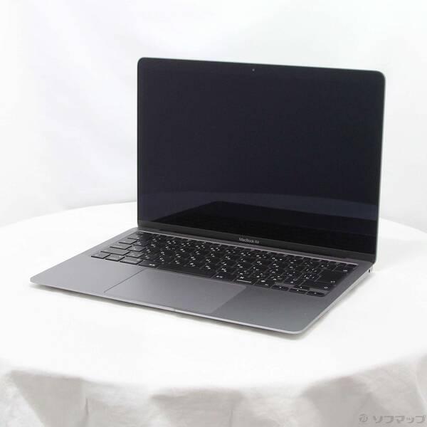 〔中古〕Apple(アップル) MacBook Air 13.3-inch Late-2020 MGN63J／A Apple M1 8コアCPU_7コアGPU 8GB SSD256GB スペースグレイ 〔26.3 Tahoe〕〔269-ud〕 | 