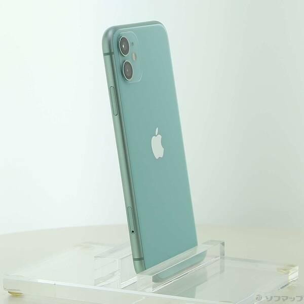 〔中古〕Apple(アップル) iPhone11 64GB グリーン MWLY2J／A SIMフリー〔262-ud〕 |  | 03
