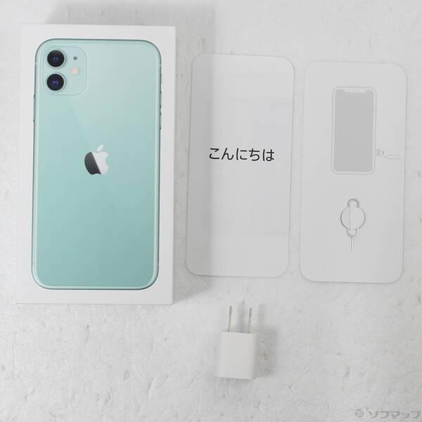 〔中古〕Apple(アップル) iPhone11 64GB グリーン MWLY2J／A SIMフリー〔262-ud〕 |  | 04