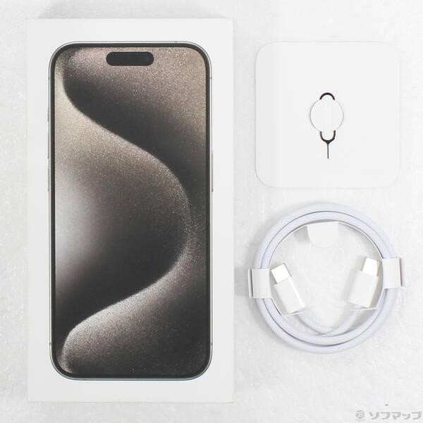 〔中古〕Apple(アップル) iPhone15 Pro 1TB ナチュラルチタニウム MTUT3J／A SIMフリー〔276-ud〕 |  | 04