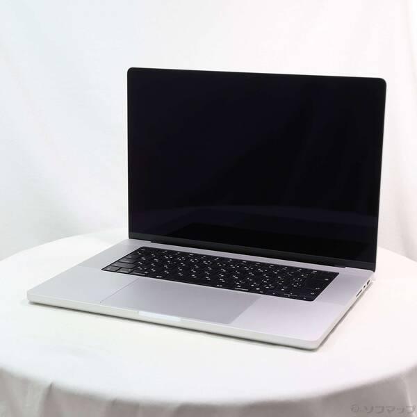 〔中古〕Apple(アップル) MacBook Pro 16.2-inch Late-2024 MX2W3J／A Apple M4 Max 16コアCPU_40コアGPU 48GB SSD1TB シルバー 〔26.3 Tahoe〕〔262-ud〕 | 