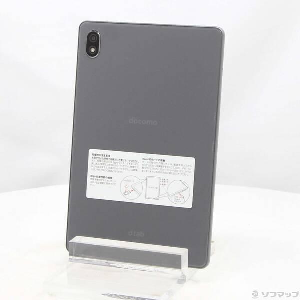 〔中古〕Lenovo(レノボジャパン) dtab Compact 64GB ストームグレー d-52C docomo SIMフリー〔344-ud〕 | 