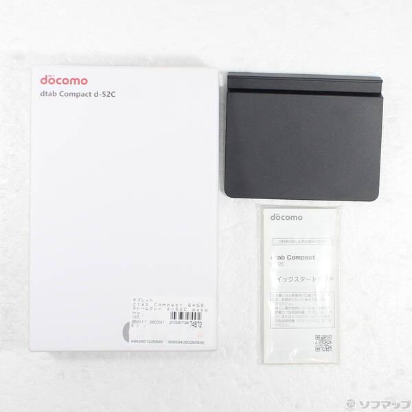 〔中古〕Lenovo(レノボジャパン) dtab Compact 64GB ストームグレー d-52C docomo SIMフリー〔344-ud〕 |  | 04