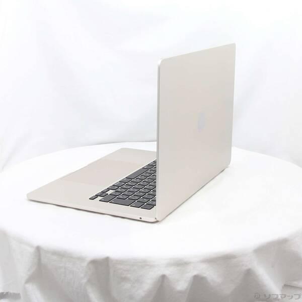 〔中古〕Apple(アップル) MacBook Air 15.3-inch Late-2024 MC9K4J／A Apple M3 8コアCPU_10コアGPU 24GB SSD512GB スターライト 〔26.3 Tahoe〕〔258-ud〕 |  | 01
