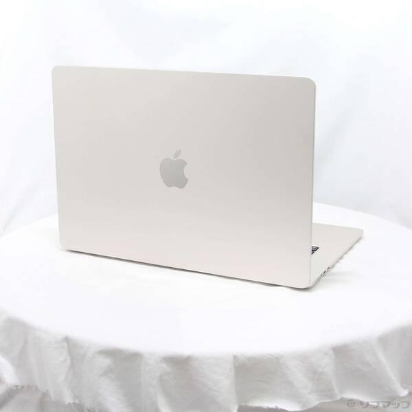 〔中古〕Apple(アップル) MacBook Air 15.3-inch Late-2024 MC9K4J／A Apple M3 8コアCPU_10コアGPU 24GB SSD512GB スターライト 〔26.3 Tahoe〕〔258-ud〕 |  | 02