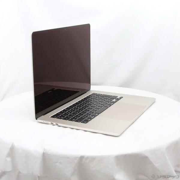〔中古〕Apple(アップル) MacBook Air 15.3-inch Late-2024 MC9K4J／A Apple M3 8コアCPU_10コアGPU 24GB SSD512GB スターライト 〔26.3 Tahoe〕〔258-ud〕 |  | 03