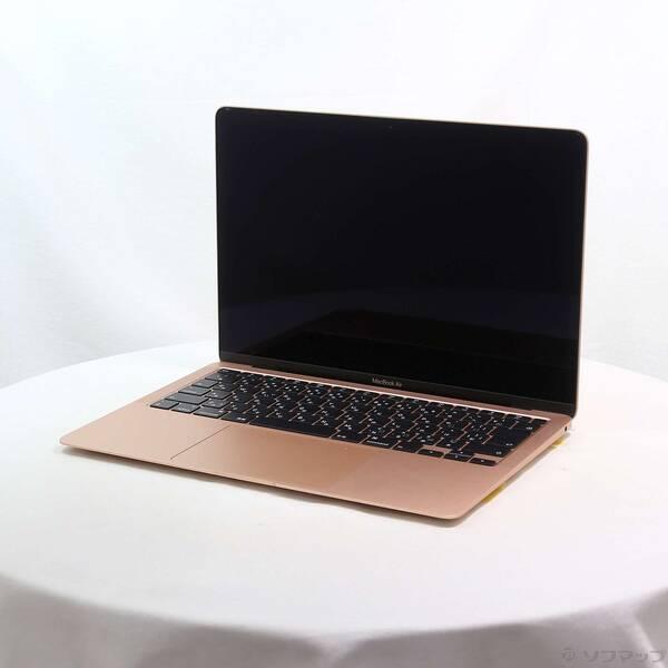 〔中古〕Apple(アップル) MacBook Air 13.3-inch Early-2020 MWTL2J／A Core_i5 1.1GHz 8GB SSD256GB ゴールド 〔10.15 Catalina〕〔352-ud〕 | 