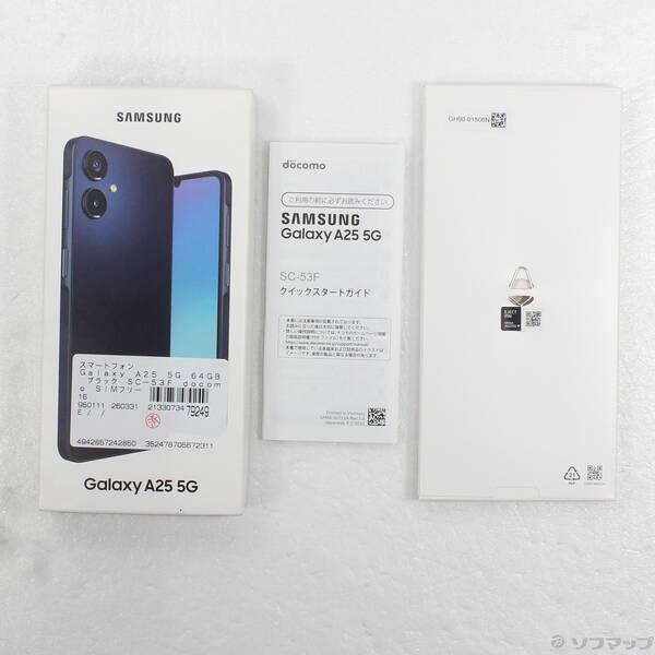 〔中古〕SAMSUNG(サムスン) Galaxy A25 5G 64GB ブラック SC-53F docomo SIMフリー〔276-ud〕 |  | 04