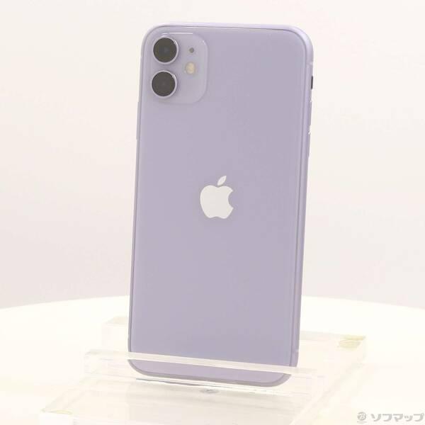 〔中古〕Apple(アップル) iPhone11 128GB パープル MWM52J／A SIMフリー〔262-ud〕 | 