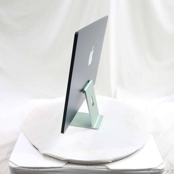 〔中古〕Apple(アップル) iMac 24-inch Late-2023 MQRP3J／A Apple M3 8コアCPU_10コアGPU 8GB SSD512GB グリーン 〔macOS v15.7.9〕〔258-ud〕 |  | 01