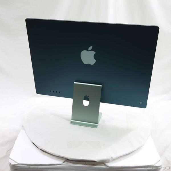 〔中古〕Apple(アップル) iMac 24-inch Late-2023 MQRP3J／A Apple M3 8コアCPU_10コアGPU 8GB SSD512GB グリーン 〔macOS v15.7.9〕〔258-ud〕 |  | 02