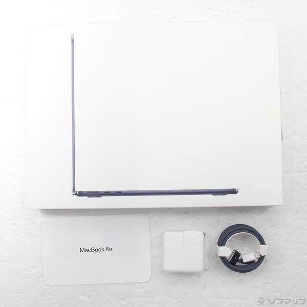 〔中古〕Apple(アップル) MacBook Air 13.6-inch Late-2024 MC7X4J／A Apple M2 8コアCPU_8コアGPU 16GB SSD256GB ミッドナイト 〔15.7 Sequoia〕〔297-ud〕 |  | 04