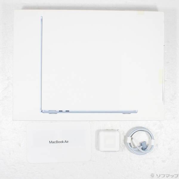 〔中古〕Apple(アップル) MacBook Air 13.6-inch Early-2025 MC6V4J／A Apple M4 10コアCPU_10コアGPU 24GB SSD512GB スカイブルー 〔26.3 Tahoe〕〔377-ud〕 |  | 04