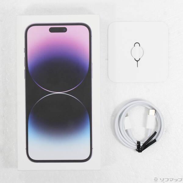 〔中古〕Apple(アップル) iPhone14 Pro Max 128GB ディープパープル MQ993J／A SIMフリー〔276-ud〕 |  | 04