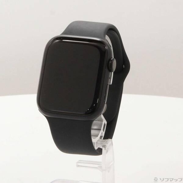 〔中古〕Apple(アップル) Apple Watch Series 7 GPS 45mm ミッドナイトアルミニウムケース ミッドナイトスポーツバンド〔269-ud〕 | 