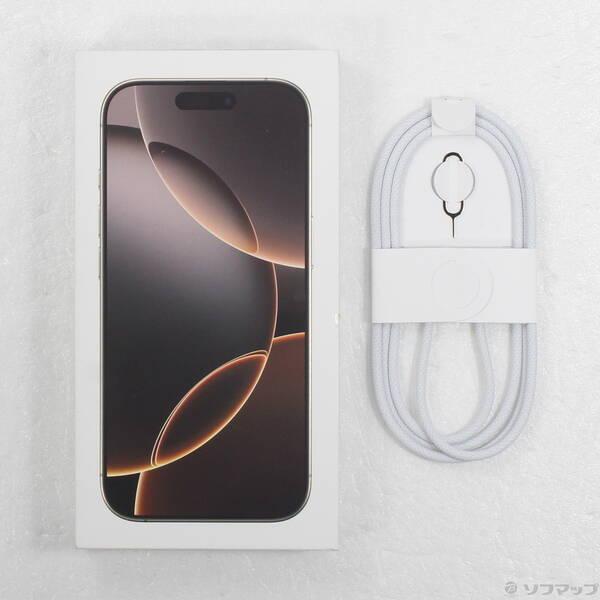〔中古〕Apple(アップル) iPhone16 Pro 256GB デザートチタニウム MYN23J／A SIMフリー〔276-ud〕 |  | 04