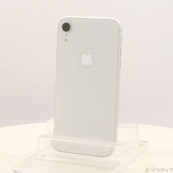 〔中古〕Apple(アップル) iPhoneXR 64GB ホワイト MT032J／A SIMフリー〔262-ud〕 | 