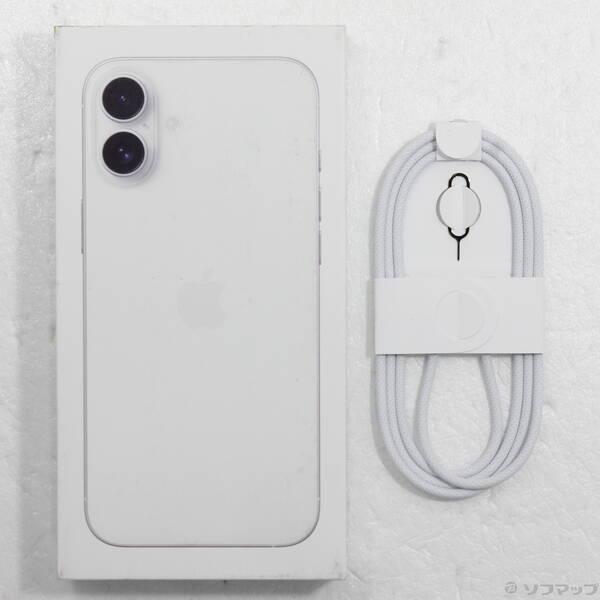 〔中古〕Apple(アップル) iPhone16 Plus 256GB ホワイト MXVH3J／A SIMフリー〔305-ud〕 |  | 04
