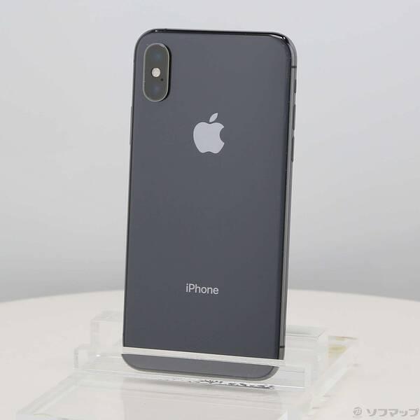 〔中古〕Apple(アップル) iPhoneXS 256GB スペースグレイ MTE02J／A SIMフリー〔349-ud〕 | 