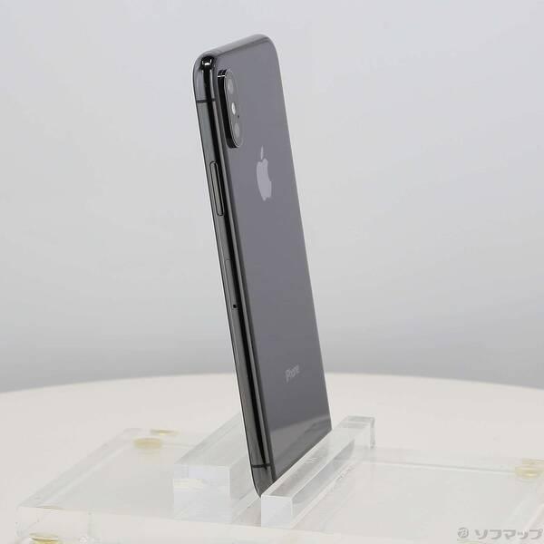 〔中古〕Apple(アップル) iPhoneXS 256GB スペースグレイ MTE02J／A SIMフリー〔349-ud〕 |  | 03