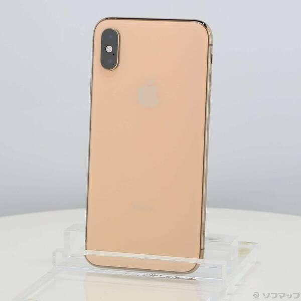 〔中古〕Apple(アップル) iPhoneXS 256GB ゴールド MTE22J／A SIMフリー〔348-ud〕 | 
