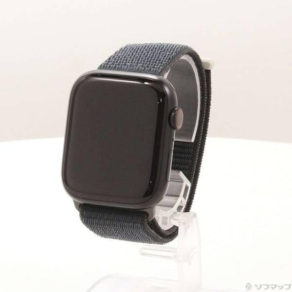 〔中古〕Apple(アップル) 〔展示品〕 Apple Watch Series 9 GPS + Cellular 45mm ミッドナイトアルミニウムケース ミッドナイトスポーツループ〔377-ud〕 | 