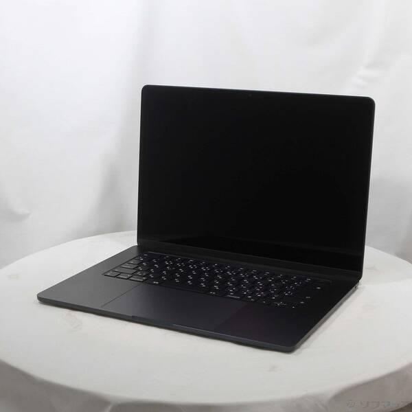 〔中古〕Apple(アップル) MacBook Air 15.3-inch Mid-2023 MQKW3J／A Apple M2 8コアCPU_10コアGPU 8GB SSD256GB ミッドナイト 〔26.3 Tahoe〕〔262-ud〕 | 