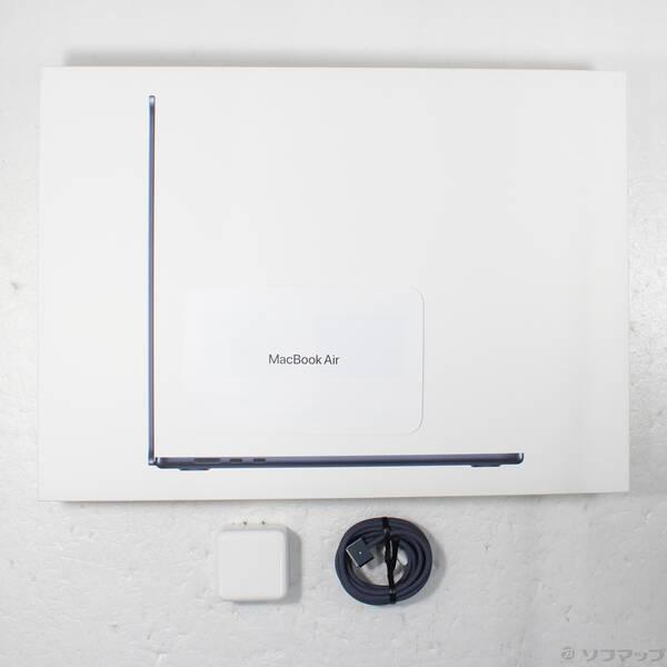 〔中古〕Apple(アップル) MacBook Air 15.3-inch Mid-2023 MQKW3J／A Apple M2 8コアCPU_10コアGPU 8GB SSD256GB ミッドナイト 〔26.3 Tahoe〕〔262-ud〕 |  | 04