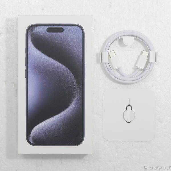 〔中古〕Apple(アップル) iPhone15 Pro 256GB ブルーチタニウム MTUG3J／A SIMフリー〔377-ud〕 |  | 04