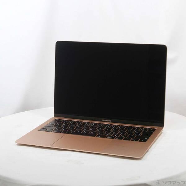 〔中古〕Apple(アップル) MacBook Air 13.3-inch Late-2018 MREE2J／A Core_i5 1.6GHz 8GB SSD128GB ゴールド 〔10.15 Catalina〕〔344-ud〕 | 