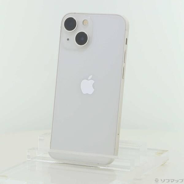 〔中古〕Apple(アップル) iPhone13 mini 128GB スターライト MLJE3J／A SIMフリー〔262-ud〕 | 