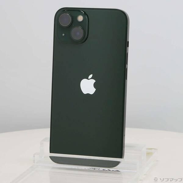 〔中古〕Apple(アップル) iPhone13 128GB グリーン MNGG3J／A SIMフリー〔262-ud〕 | 