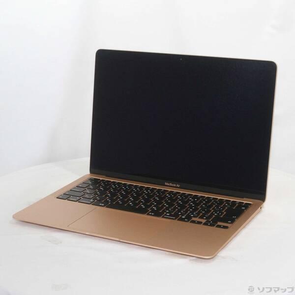 〔中古〕Apple(アップル) MacBook Air 13.3-inch Late-2020 MGND3J／A Apple M1 8コアCPU_7コアGPU 8GB SSD256GB ゴールド 〔26.3 Tahoe〕〔258-ud〕 | 