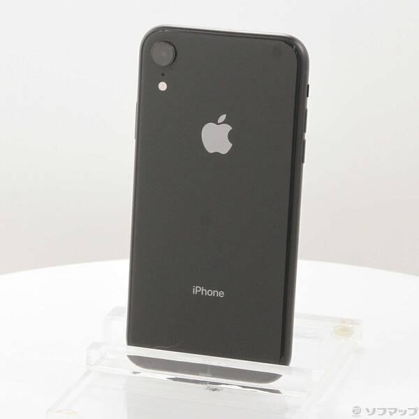〔中古〕Apple(アップル) iPhoneXR 64GB ブラック MT002J／A SoftBank〔349-ud〕 | 