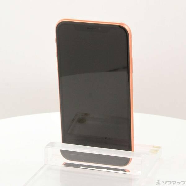 〔中古〕SoftBank iPhoneXR 64GB コーラル MT0A2J／A SoftBank〔349-ud〕 |  | 02
