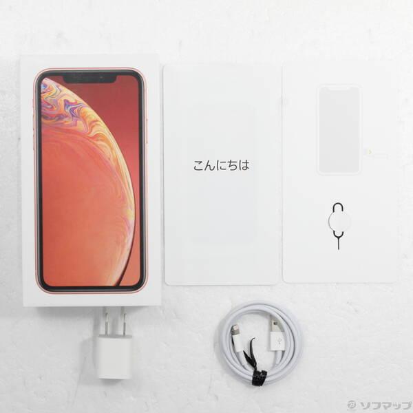 〔中古〕SoftBank iPhoneXR 64GB コーラル MT0A2J／A SoftBank〔349-ud〕 |  | 04