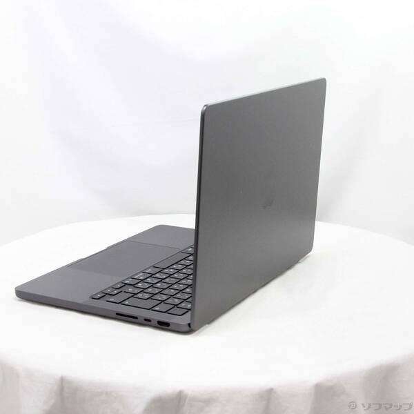 〔中古〕〔展示品〕 MacBook Pro 14.2-inch Late-2025 MDE04J／A Apple M5 10コアCPU_10コアGPU 16GB SSD512GB スペースブラック 〔26.3 Tahoe〕〔258-ud〕 |  | 01
